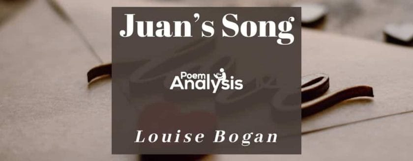 Juan’s Song by Louise Bogan