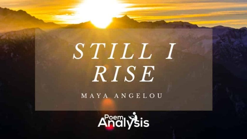 maya angelou still i rise poem