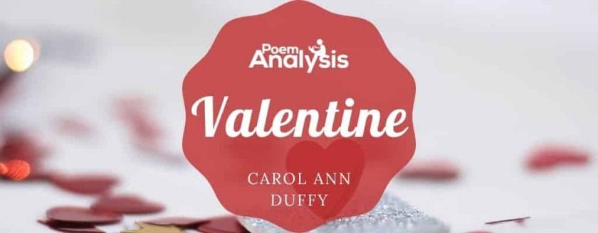 Valentine by Carol Ann Duffy