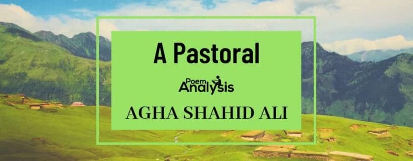 A Pastoral by Agha Shahid Ali