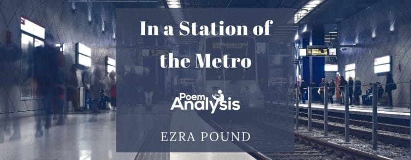 In a Station of the Metro by Ezra Pound