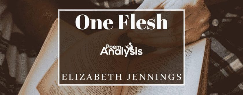 One Flesh by Elizabeth Jennings