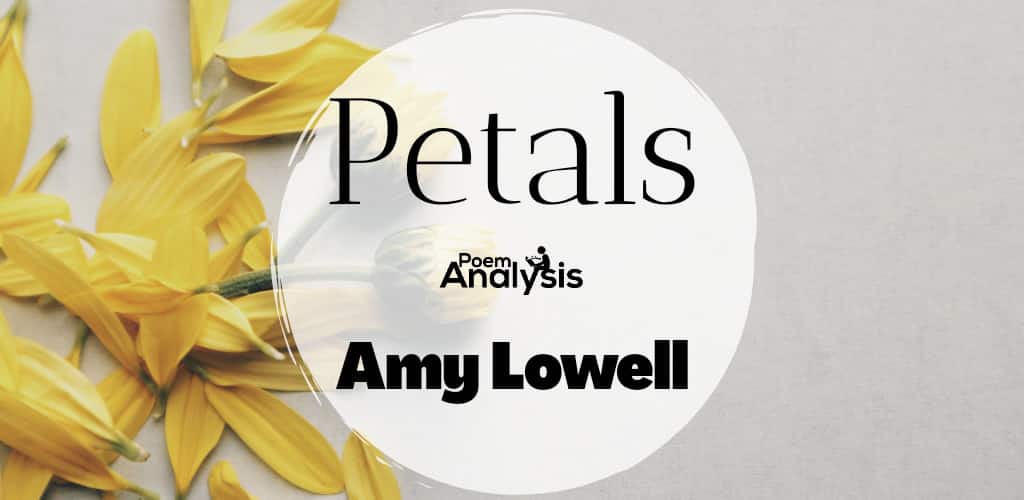 Petals by Amy Lowell