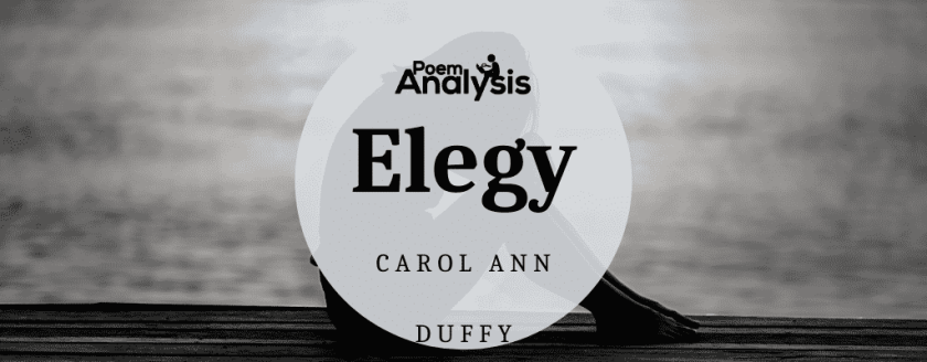 Elegy by Carol Ann Duffy