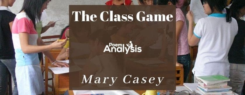 The Class Game by Mary Casey