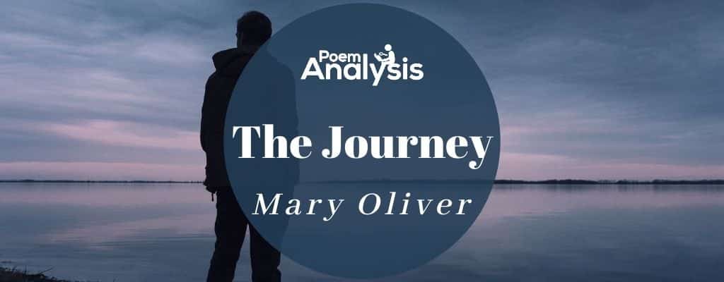 personification in the journey by mary oliver