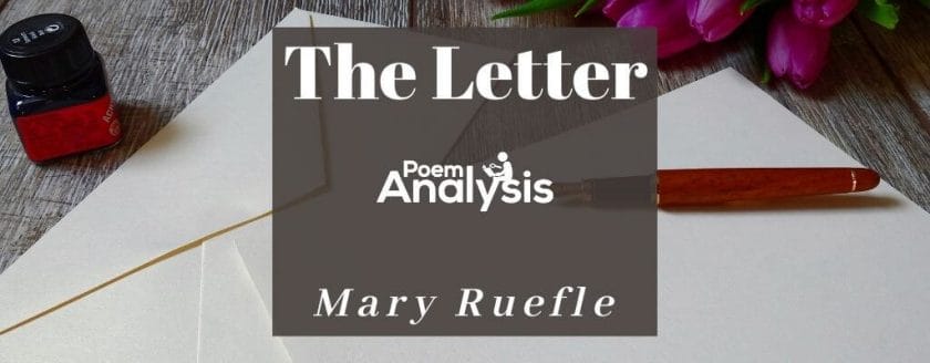 The Letter by Mary Ruefle