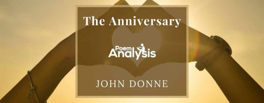 The Anniversary by John Donne