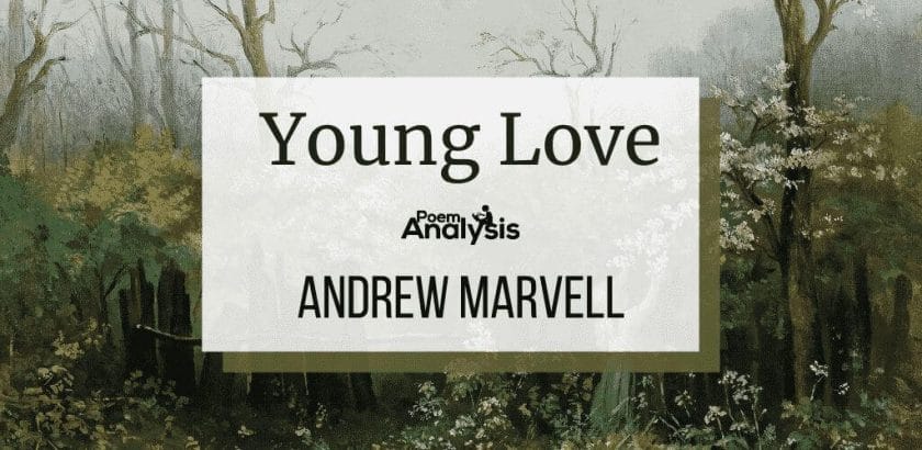 Young Love by Andrew Marvell