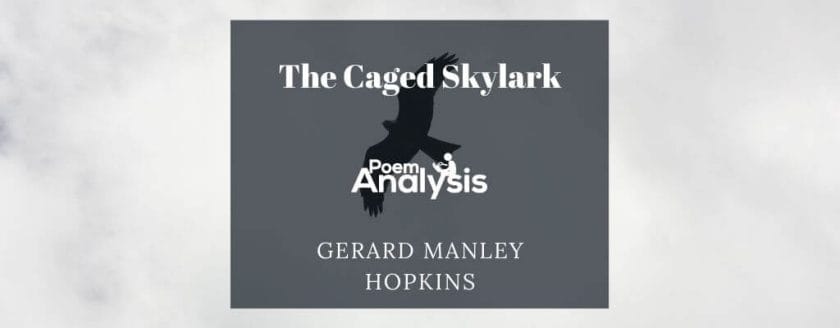 The Caged Skylark by Gerard Manley Hopkins