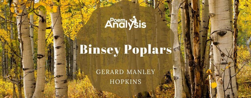 essay questions on binsey poplars