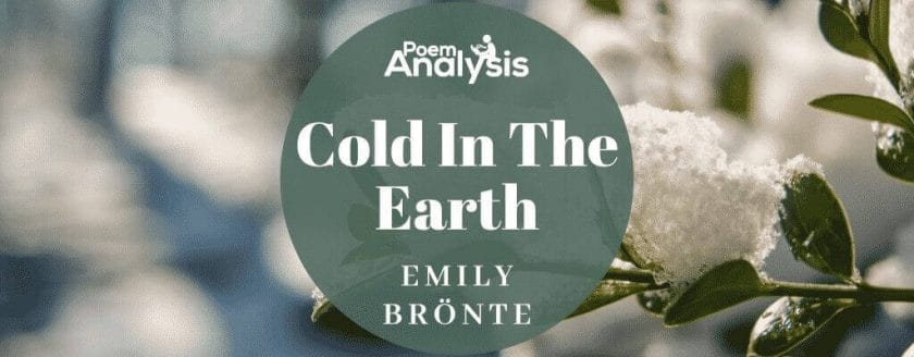 Cold In The Earth by Emily Brönte