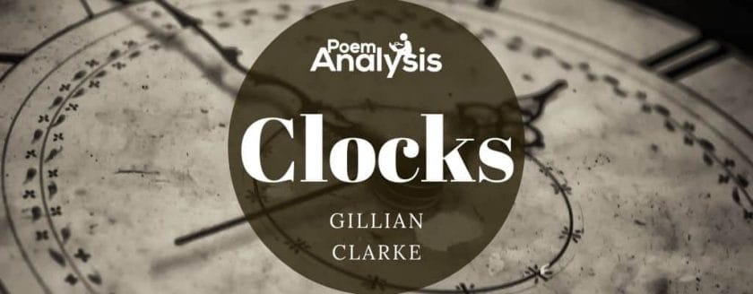 Clocks by Gillian Clarke
