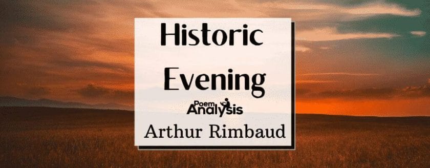 Historic Evening by Arthur Rimbaud