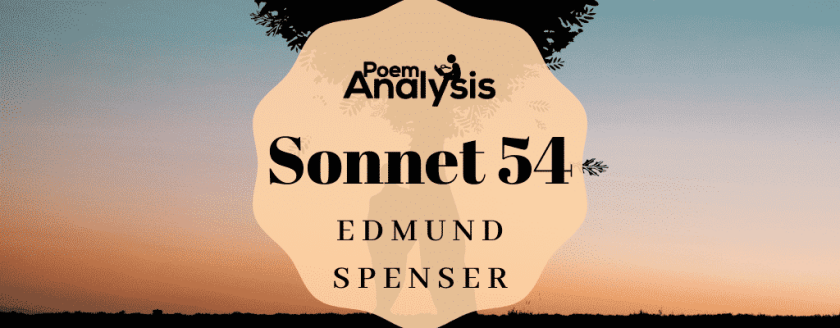 Sonnet 54 by Edmund Spenser