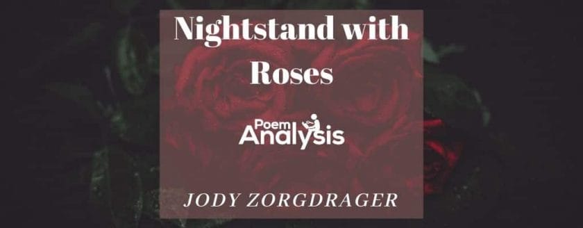 Nightstand with Roses by Jody Zorgdrager