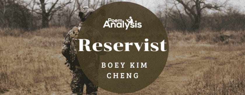 Reservist by Boey Kim Cheng