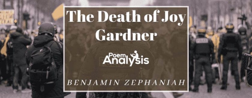 The Death of Joy Gardner by Benjamin Zephaniah