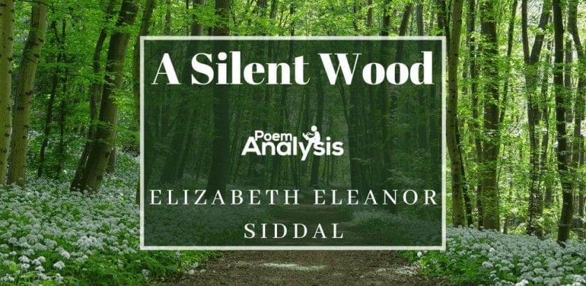 A Silent Wood by Elizabeth Eleanor Siddal