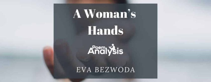 A Woman's Hands by Eva Bezwoda