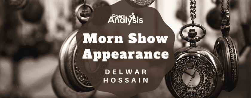 Morn Show Appearance by Delwar Hossain