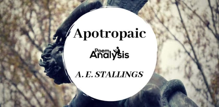 Apotropaic by A. E. Stallings