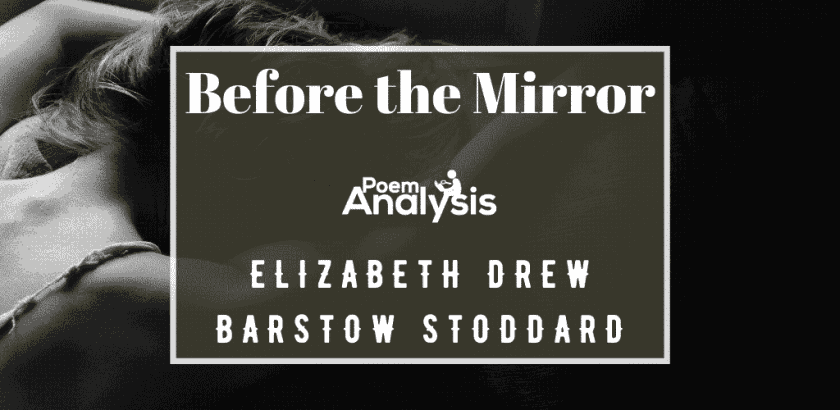 Before the Mirror by Elizabeth Drew Barstow Stoddard