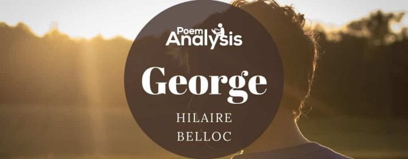 George by Hilaire Belloc