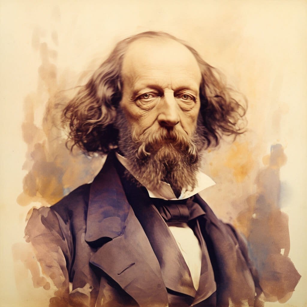 Alfred Lord Tennyson Portrait