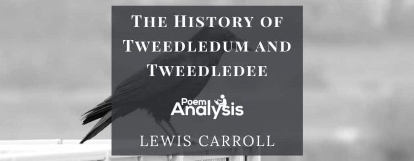 The History of Tweedledum and Tweedledee