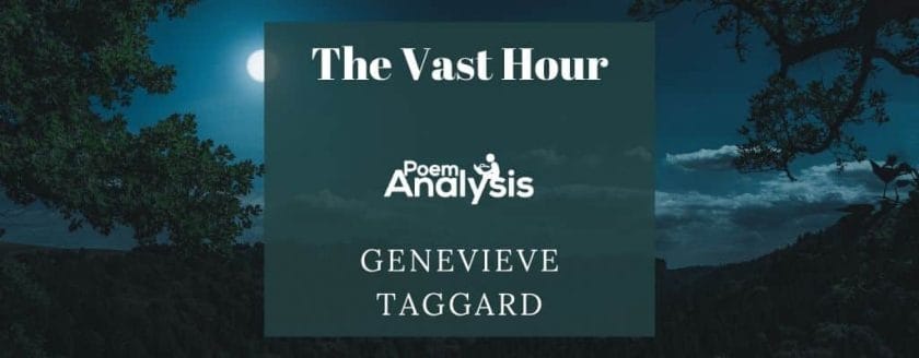 The Vast Hour by Genevieve Taggard