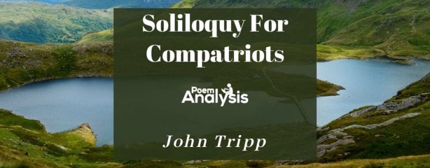Soliloquy For Compatriots by John Tripp