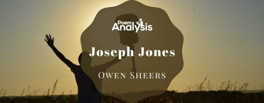 Joseph Jones by Owen Sheers
