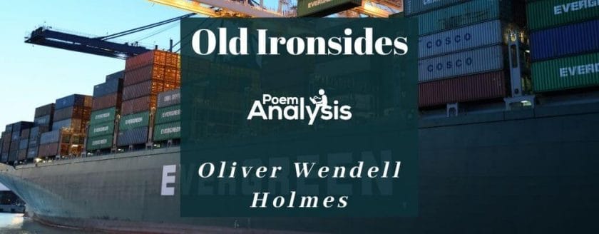 Old Ironsides by Oliver Wendell Holmes