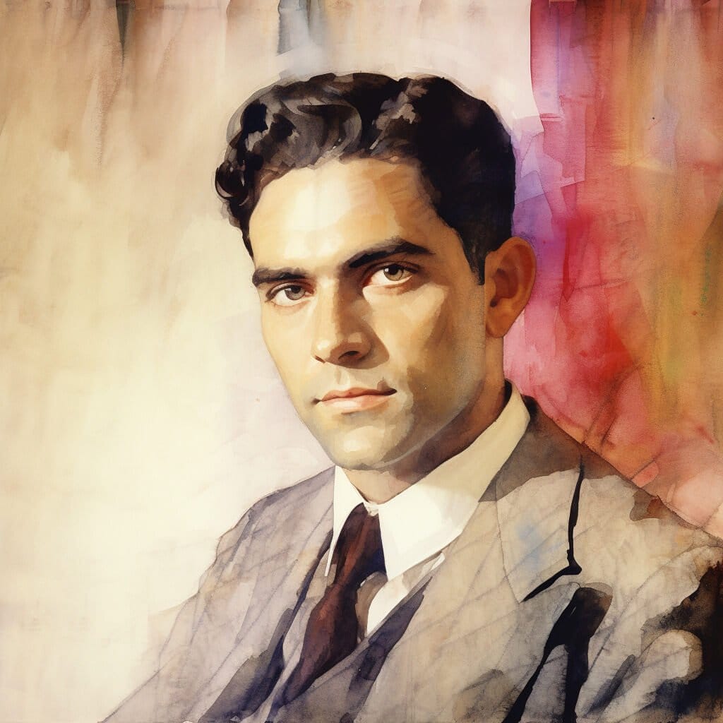 Federico Garcia Lorca Portrait