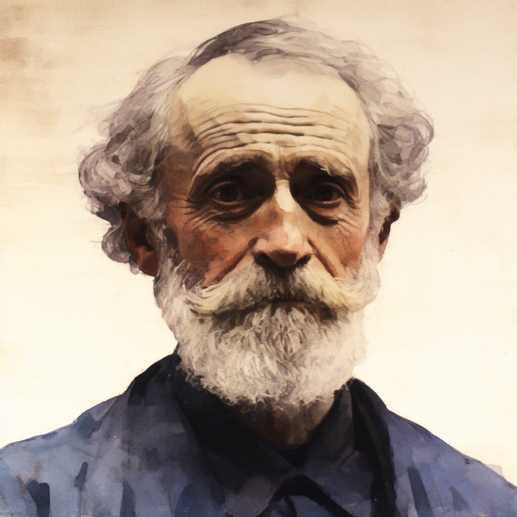 George Meredith Portrait