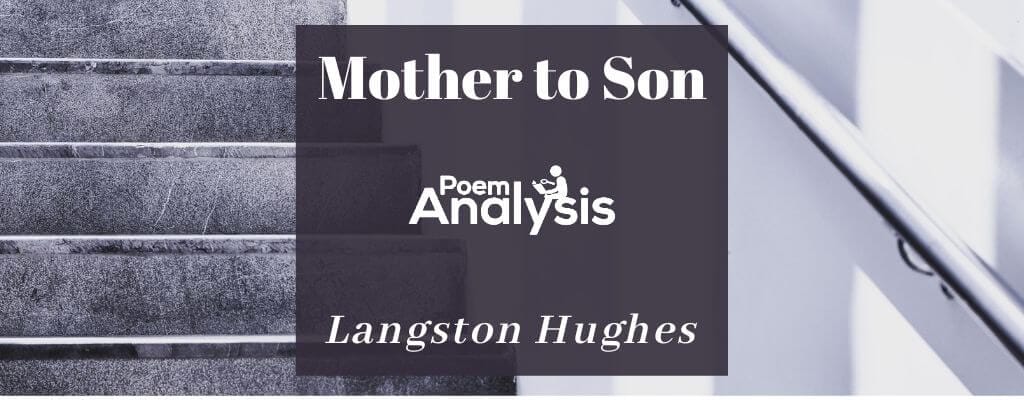 langston hughes poems mother to son