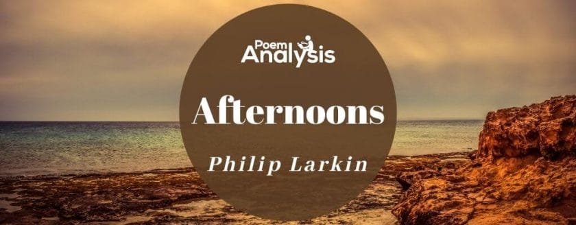 Afternoons by Philip Larkin