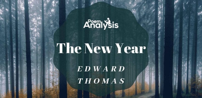 The New Year by Edward Thomas