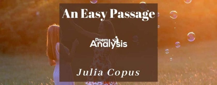 An Easy Passage by Julia Copus