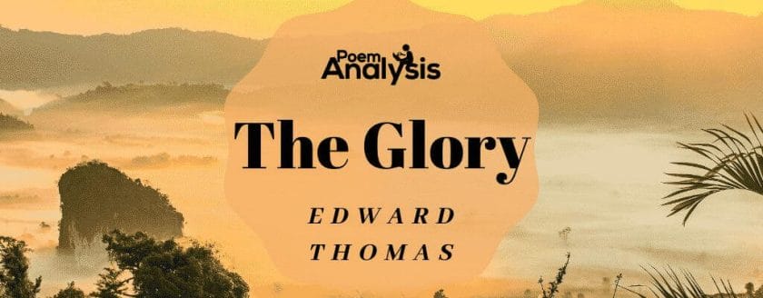 The Glory by Edward Thomas
