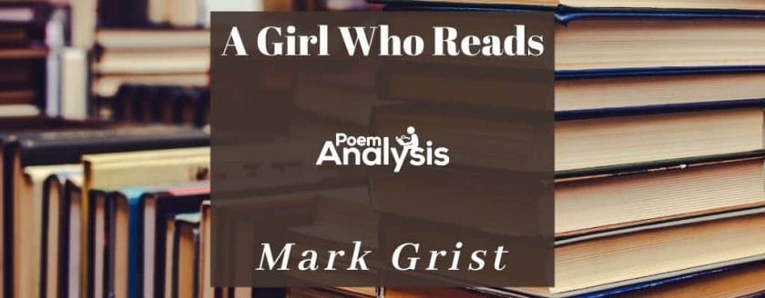 A Girl Who Reads by Mark Grist