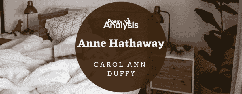 Anne Hathaway by Carol Ann Duffy