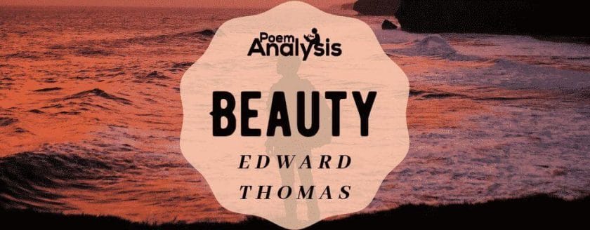 Beauty by Edward Thomas