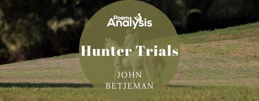 Hunter Trials by John Betjeman