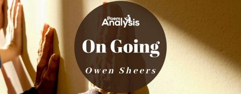 On Going by Owen Sheers