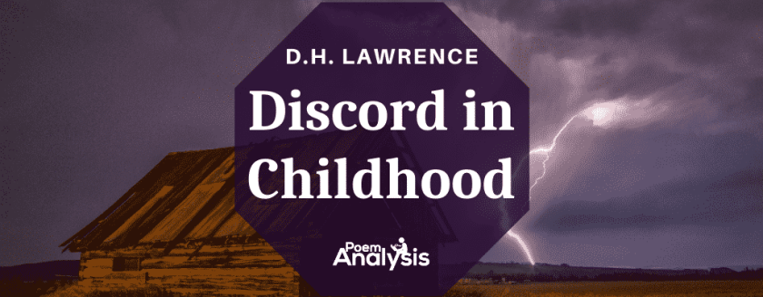 Discord in Childhood by D.H. Lawrence