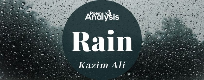Rain by Kazim Ali