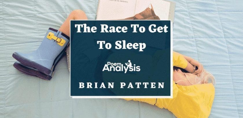 The Race To Get To Sleep by Brian Patten