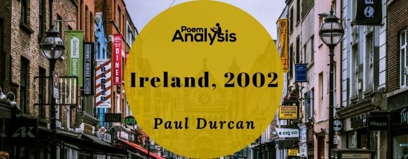 Ireland, 2002 by Paul Durcan